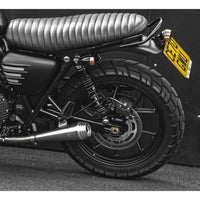 Passenger Grab Rail - Street Twin/Street Scrambler/T100/T120 - Black